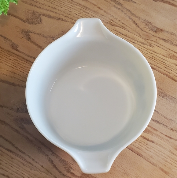 Vintage PYREX Homestead Pattern Casserole Dish | Blue and Tan 475-B 2.5 litres - Picture 5 of 16